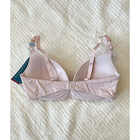 New Women's Vanity Fair Ego Boost Wireless Push Up Bra 34C - Picture 2 of 7